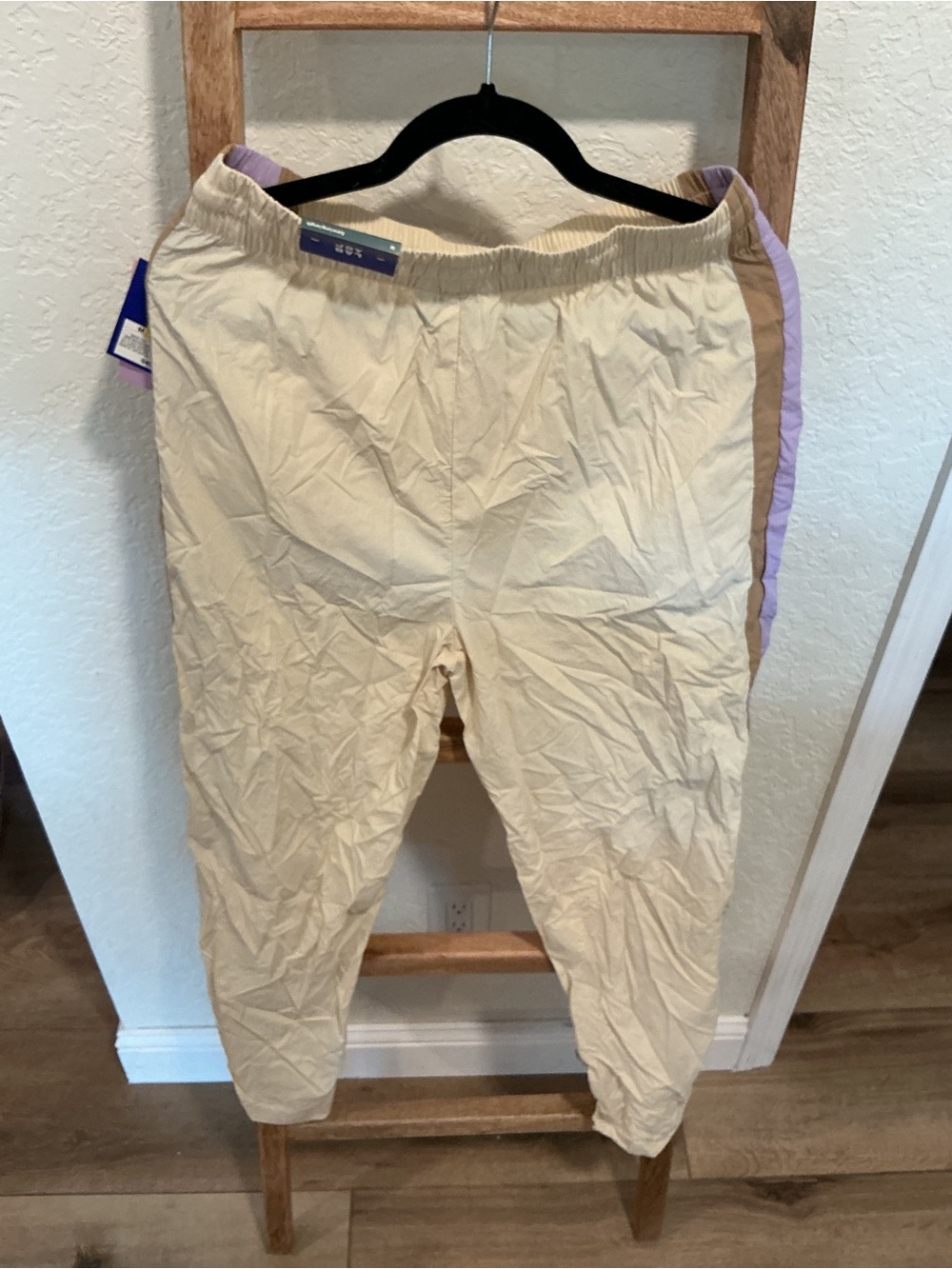 Women's Wide Leg Pants - JoyLab™ Ivory - Picture 3 of 4